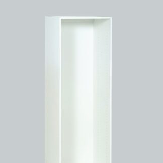 KM10R Matala komero - valkoinen, 1910x1000x568