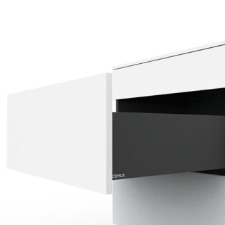 Hidastinlaatikko CX matala 86/270 harmaa